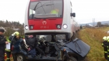 Tragická zrážka vlaku a osobného auta v Prešove