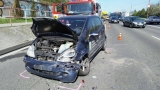 Dopravná nehoda viacerých vozidiel