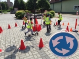 Výuke bezpečnosti v cestnej premávke sa venovali detičky v Tešedíkove