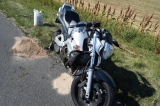  21 ročný nevodič nezvládol riadenie na motorke