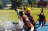 Dobrovoľní hasiči v Uhorskej Vsi súťažili na Memoriáli Ladislava Hvizdošav