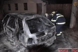 V Šoporni zhorelo osobné auto
