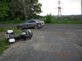 Nehoda motocyklistu