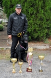 159 Majster Slovenska 2012 npráp. Oto Calík so služobným psom Lasco