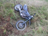 V obci Piesok havaroval motocyklista, nehodu neprežil