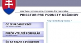 Ministerstvo vnútra spustilo www.eso-portal.sk pre podnety občanov
