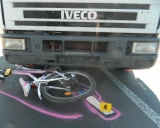 Pri dopravnej nehode sa zranila 9 ročná cyklistka